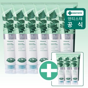 덴티스테 뉴플러스화이트 나이트타임 치약 세트 프로 200g, 6개