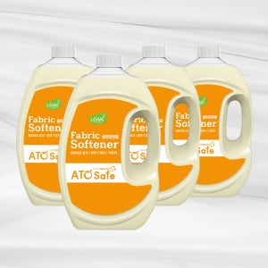 아토세이프 섬유유연제 후리지아 2.5L 본품 2개 + 2개