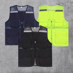 사계절 가성굿 남성 조끼 망사 작업 세진 일상 조끼