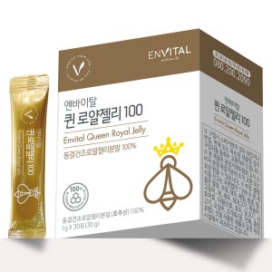 엔바이탈 퀸 로얄젤리 100 30포, 1개