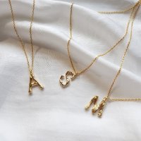 [실버925] 셀린 스몰 이니셜 목걸이 Celine Small Initial Necklace