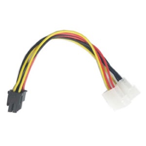 PCI-E DC PC 내부 튜닝 VGA 파워 8핀 4핀 Y 변환 젠더 전원 케이블
