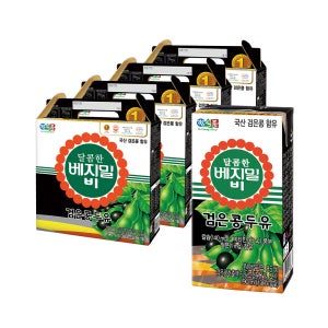 달콤한 베지밀 B(비) 검은콩 두유 190ml 64팩