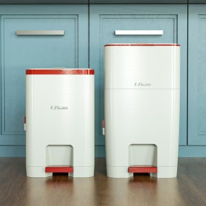 4중냄새차단 이지캔 27L 네오 20L + 공용리필 3롤 기저귀 쓰레기통 휴지통