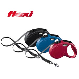 플렉시 뉴클래식 테이프 M 자동줄 강아지줄 애견줄