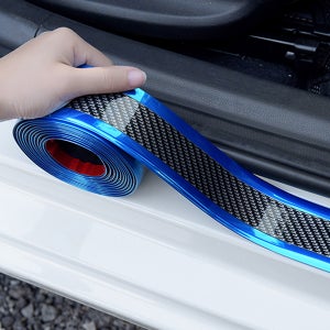 차량용 도어스텝 카본 몰딩 스크레치 방지 보호스티커