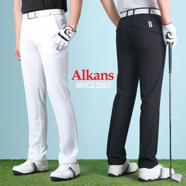 알칸스 Alkans 가을 겨울 남성 골프바지 남자 골프웨어 조거 팬츠 SM F085