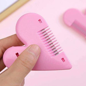 비키니 헤어 컷팅 빗 커팅 여성 브라질리언 제모 여자 언더헤어 자르기 칼 면도기