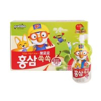 팔도 뽀로로 홍삼쏙쏙 사과매실 100ML*10