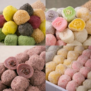 마싯당 돌 백일 생일떡 두돌떡 삼신상 팥시루떡 수수팥떡 경단 세트