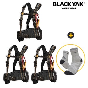 블랙야크 상체식 안전벨트 안전대 YB-1001 안전그네 엘라스틱죔줄 산업용