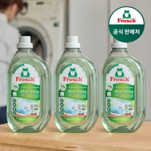 프로쉬 세탁세제 1.5L, 알로에베라, 3개