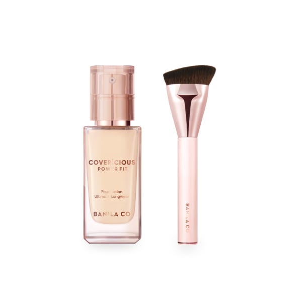 [바닐라코] 커버리셔스 파워 핏 파운데이션 30ml (SPF 45++) (증정 : 파운데이션 브러쉬)