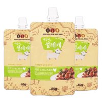 이맛이 설레개 대용량 강아지죽 짜먹는 간식 치킨(85g) 츄르