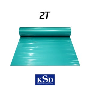 제전매트 정전매트 재단 가능 유광 2T 20M 녹색유광