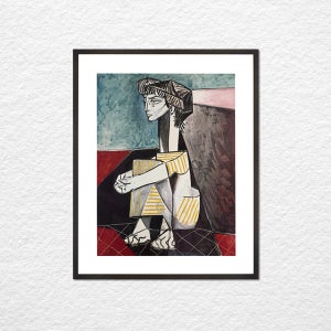 [아티쉬] 액자 / Jacqueline with Crossed Hands, 파블로 피카소 (Pablo Picasso)