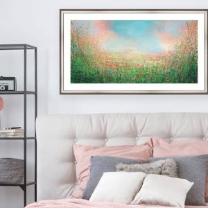 샌디 둘리 - March Day 화사한 꽃그림 풍경 거실 병원 카페 힐링인테리어