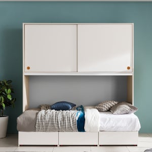 벙커침대 성인 캐빈베드 화이트