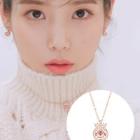 [아이유 PICK] 제이에스티나 Pink Mioello 목걸이 (JJT1NQ9AS400SR420)