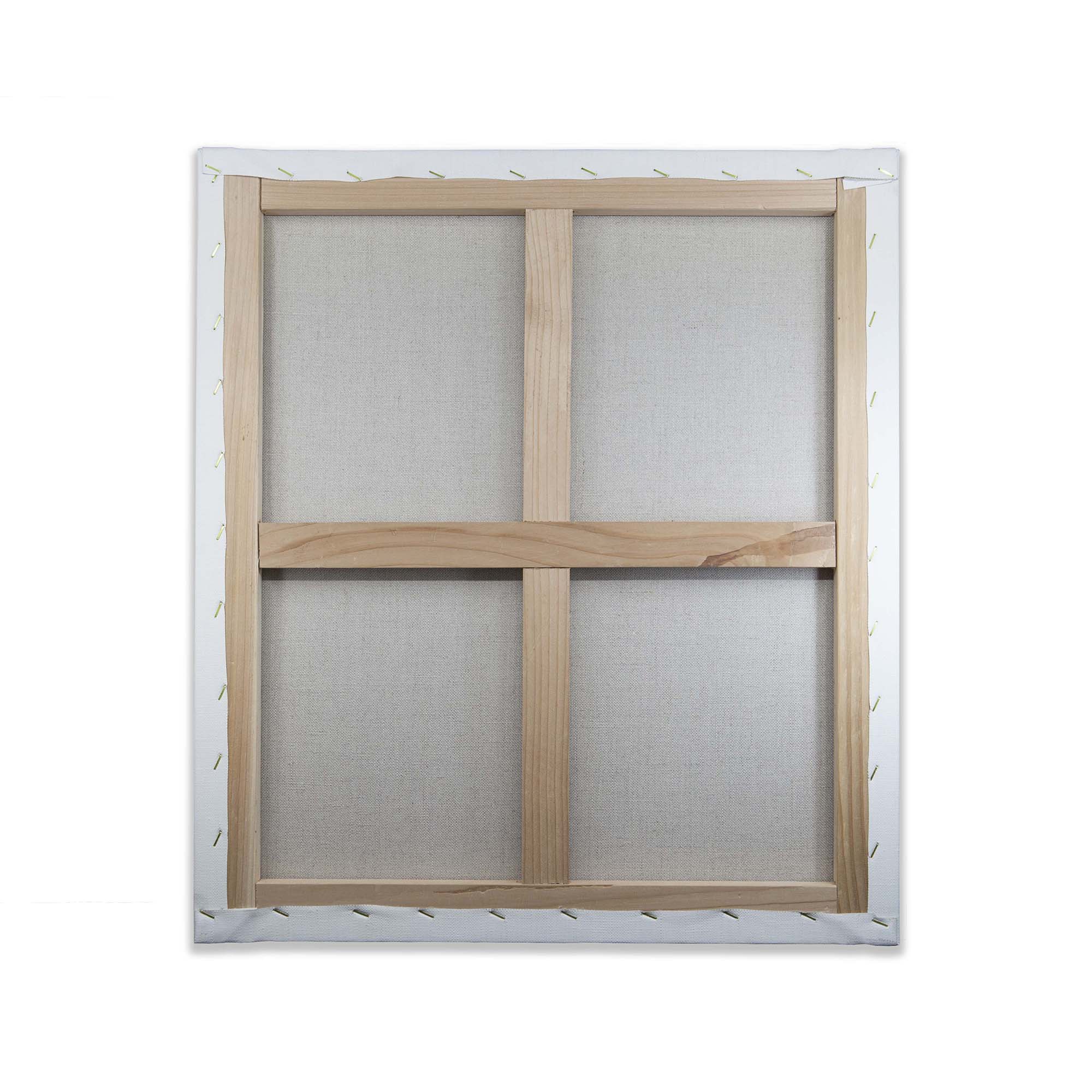 아사천 캔버스 정왁구 유화 아크릴 스기목 0호