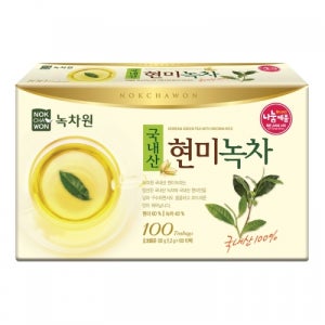 [녹차원] 국내산 현미녹차 100티백