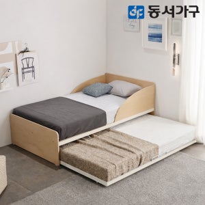 동서가구 하버드 슬라이딩침대 프레임 저상 침대 SS+SS DF640455