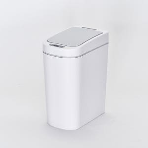 비바 센서 휴지통 7L 종량제 기저귀 냄새차단 자동 센서 휴지통