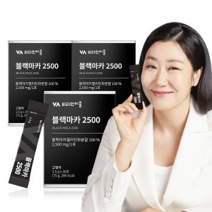 [3개월분] 비타민마을 페루산 순수젤라틴화 블랙마카 2500 30포, 3개