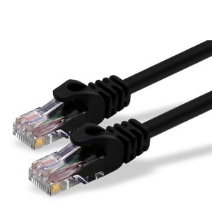 케이블메이트 CAT 6 UTP 패치코드 랜케이블 연선 블랙 3m, 1개