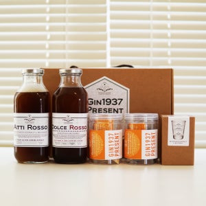 진1937 6년근 홍삼선물세트 4호 순추출액 청 시럽 인절미 꿀 절편 말랭이 샷글라스