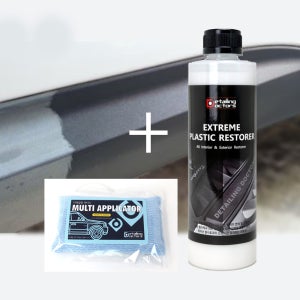 디테일링닥터스 플라스틱 복원제 500ml 세트 차량 플라스틱 변색 광택 복원
