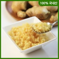 국산 다진생강 간 흙 햇 차 채 500g