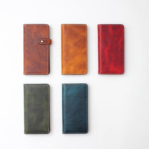 아이폰11프로 아이폰11 프로맥스 아이폰6 지갑형 천연소가죽 왁스 수제 핸드폰케이스