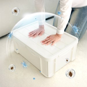 밀폐 옷정리함 정리수납함 26L 옷장정리 보관함 리빙박스