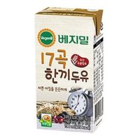 정식품 베지밀 17곡 한끼 두유 190ml