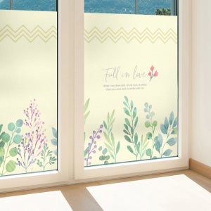 제제데코 칼라 안개시트지 딜라니아02 L-H 1200x1900mm 창문시트지