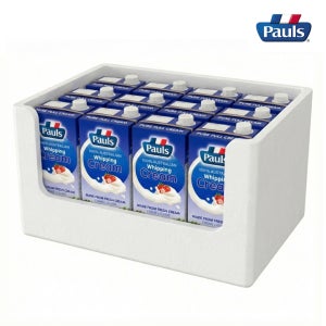 폴스 무가당 카페 베이킹 동물성 휘핑크림 1L, 12개