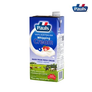 폴스 무가당 카페 베이킹 동물성 휘핑크림 1L, 1개