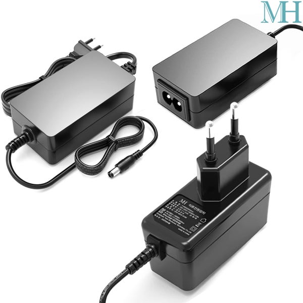 명호전자 DC 전원 어댑터 5V 1A 벽걸이형 아답터 5.5 X 2.1mm 2A