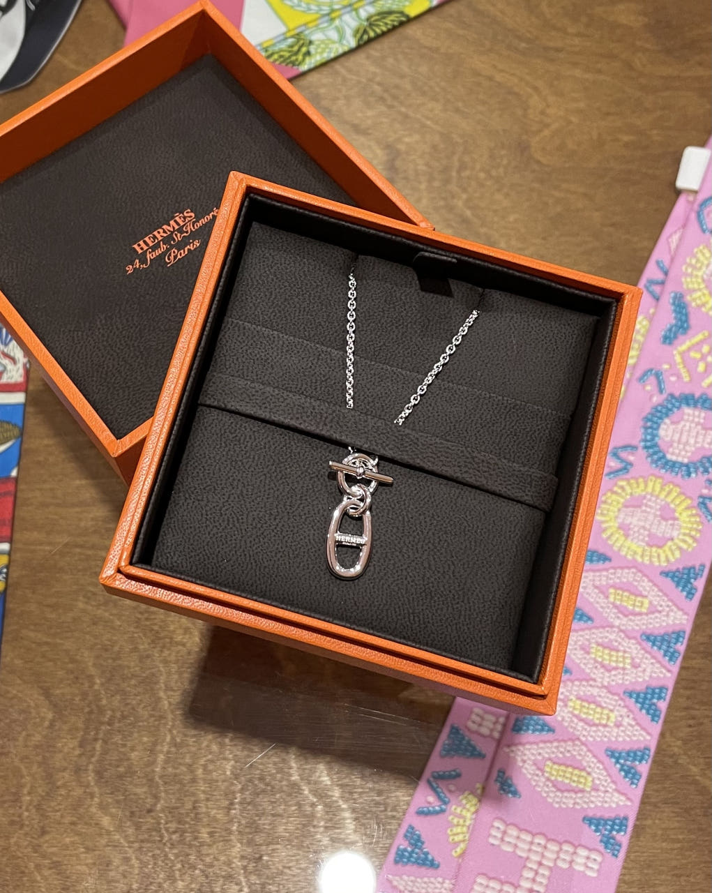 에르메스 아뮬레뜨 목걸이