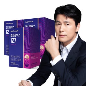 뉴트리원 트리플엑스 127 종합 멀티 비타민 알티지 오메가3 60캡슐, 3개