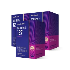 뉴트리원 트리플엑스 127 종합 멀티 비타민 알티지 오메가3 60캡슐, 3개