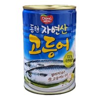 동원 고등어 400g / 꽁치 참치 김치찌개 고추 구이 캔