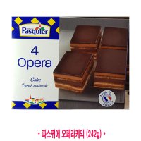 코스트코/PASQUIER 파스뀌에 오페라 케익 242g/4조각/프랑스