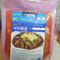 Chef 신낙지볶음 바다랑푸드랑 낙곱새 술안주 매운양념 간편요리 쭈꾸미볶음 반조리 밀키트