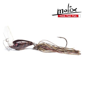 몰릭스 러버 바이브레이션 지그 채터 베이트 루어 배스 낚시