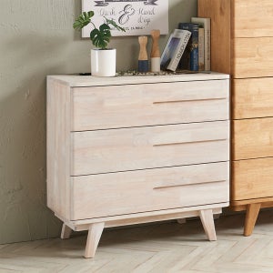 다올퍼니 러비 북유럽풍 원목 옷 서랍장 3단 기본