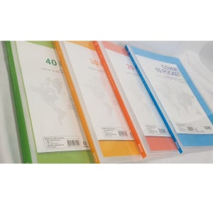 포켓클리어화일10p 20p 30p 40p 보험증권 학원판촉화일