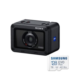 소니 DSC-RX0M2 4K128G메모리 포켓융 브이로그카메라 RX0 II