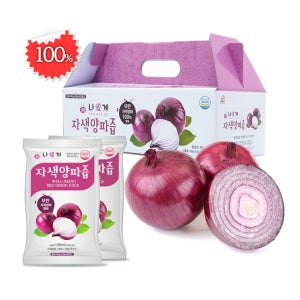 나애게 무안 자색 양파즙 100ml 120팩